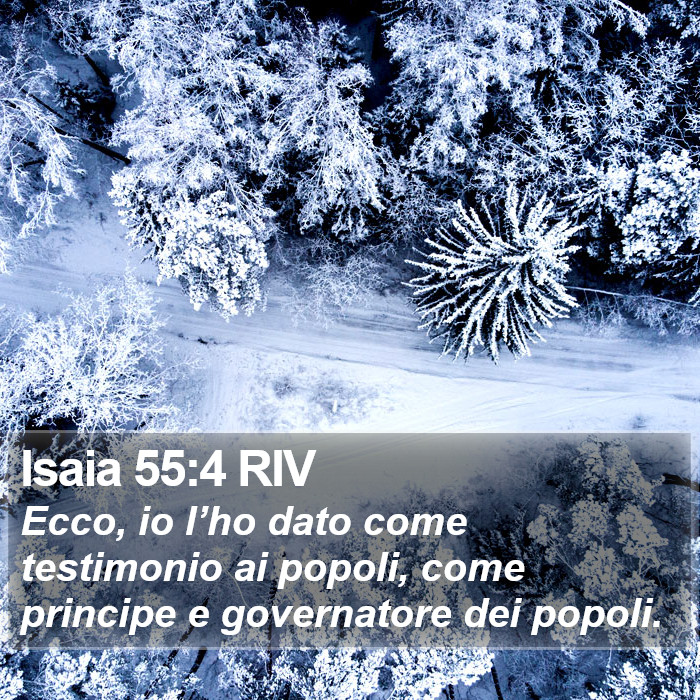 Isaia 55:4 RIV Bible Study