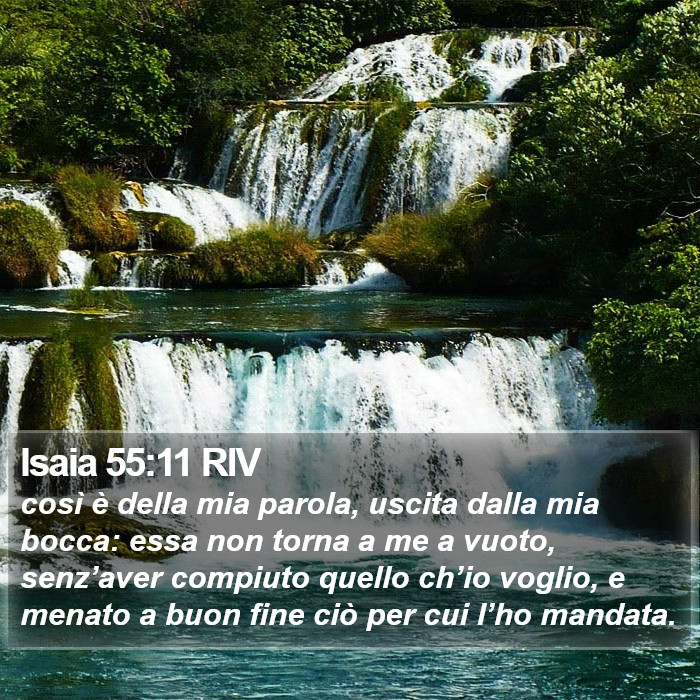 Isaia 55:11 RIV Bible Study