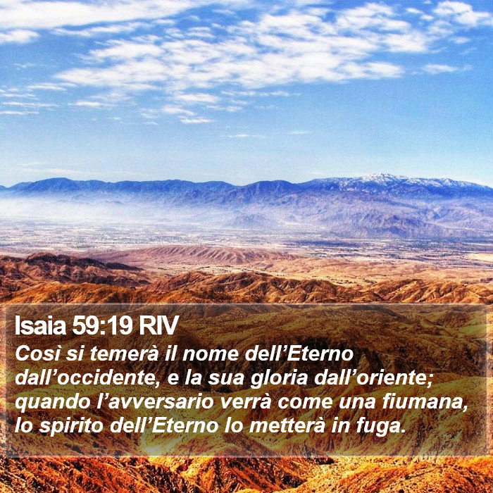 Isaia 59:19 RIV Bible Study