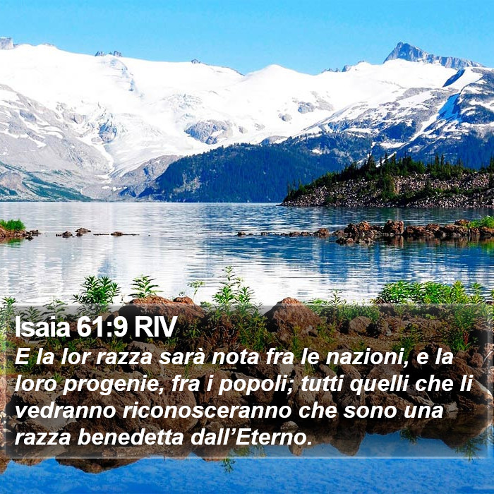 Isaia 61:9 RIV Bible Study