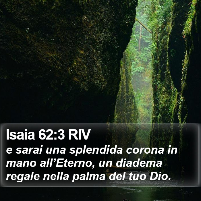 Isaia 62:3 RIV Bible Study