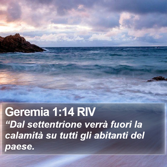 Geremia 1:14 RIV Bible Study