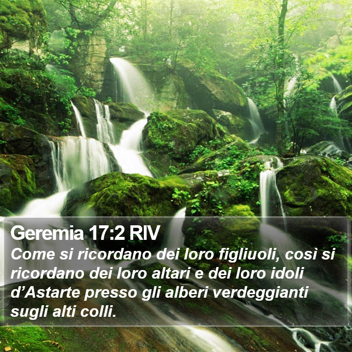 Geremia 17:2 RIV Bible Study