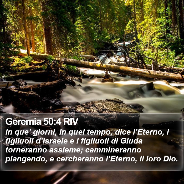 Geremia 50:4 RIV Bible Study