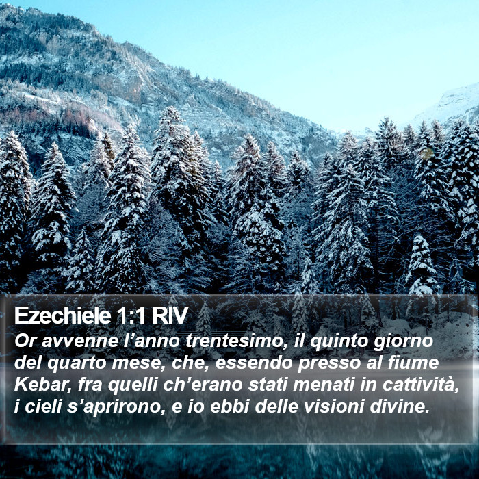 Ezechiele 1:1 RIV Bible Study