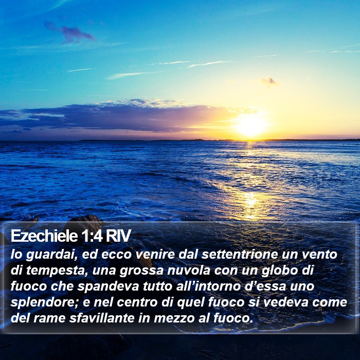 Ezechiele 1:4 RIV Bible Study