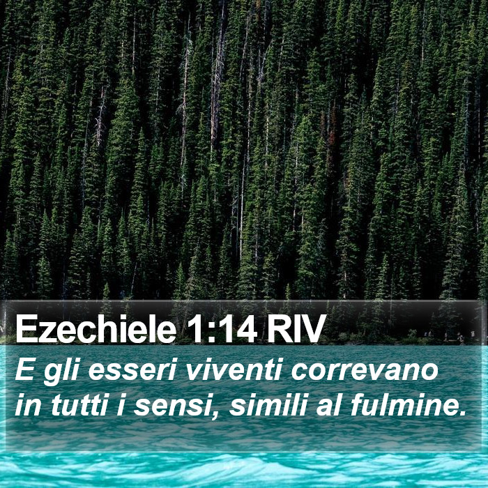 Ezechiele 1:14 RIV Bible Study