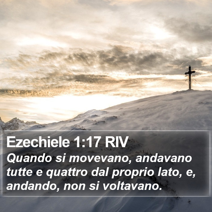 Ezechiele 1:17 RIV Bible Study