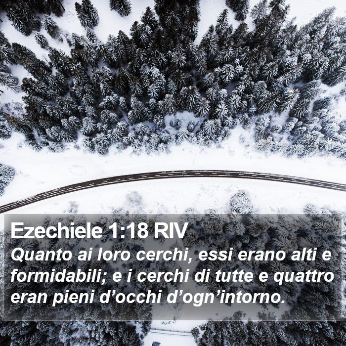 Ezechiele 1:18 RIV Bible Study