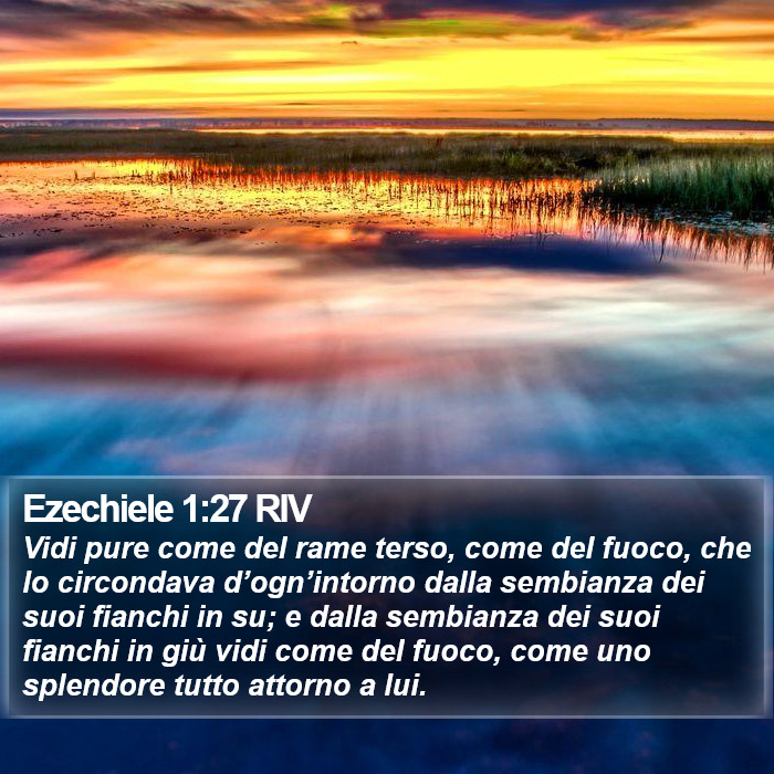 Ezechiele 1:27 RIV Bible Study