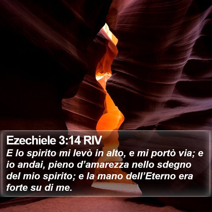 Ezechiele 3:14 RIV Bible Study