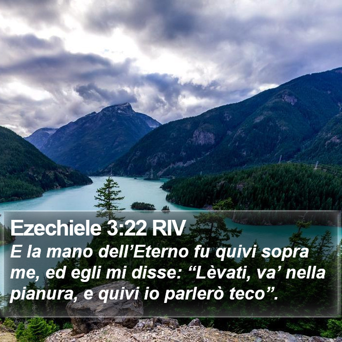 Ezechiele 3:22 RIV Bible Study