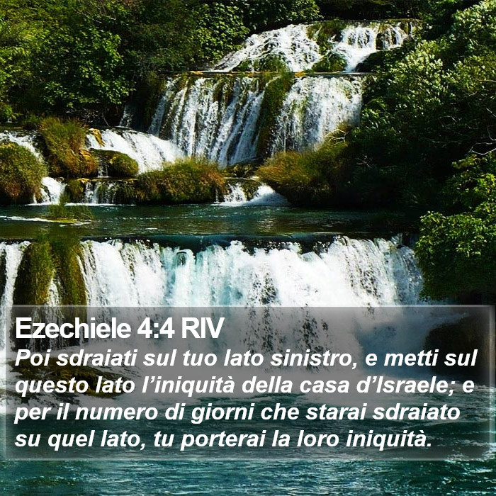 Ezechiele 4:4 RIV Bible Study