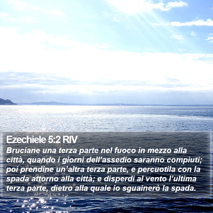 Ezechiele 5:2 RIV Bible Study