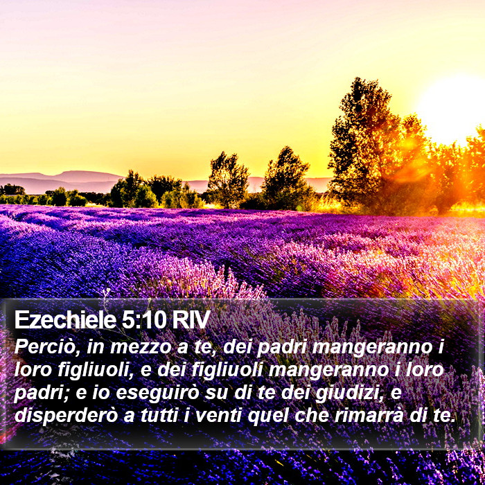 Ezechiele 5:10 RIV Bible Study