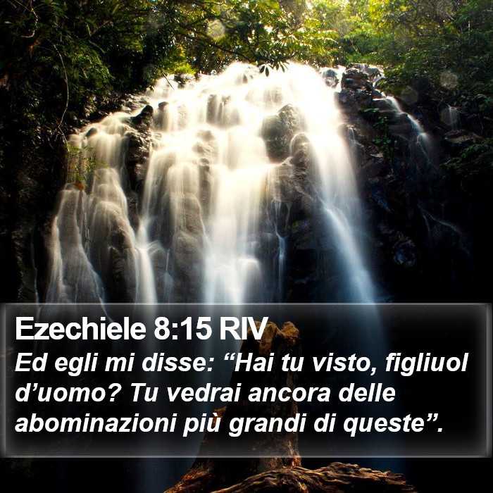 Ezechiele 8:15 RIV Bible Study