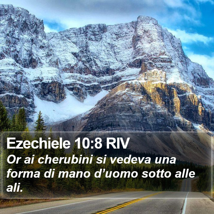 Ezechiele 10:8 RIV Bible Study