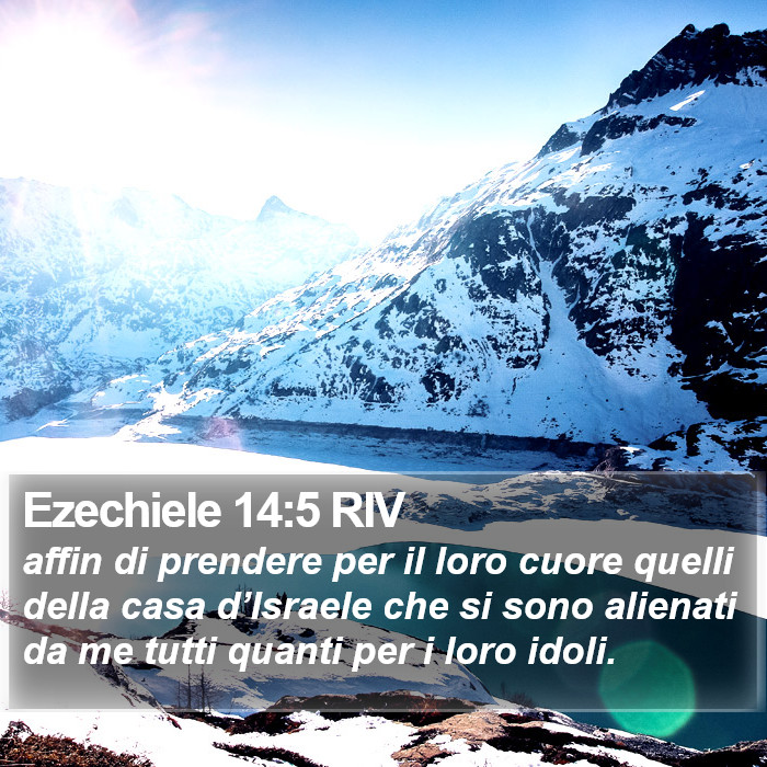 Ezechiele 14:5 RIV Bible Study