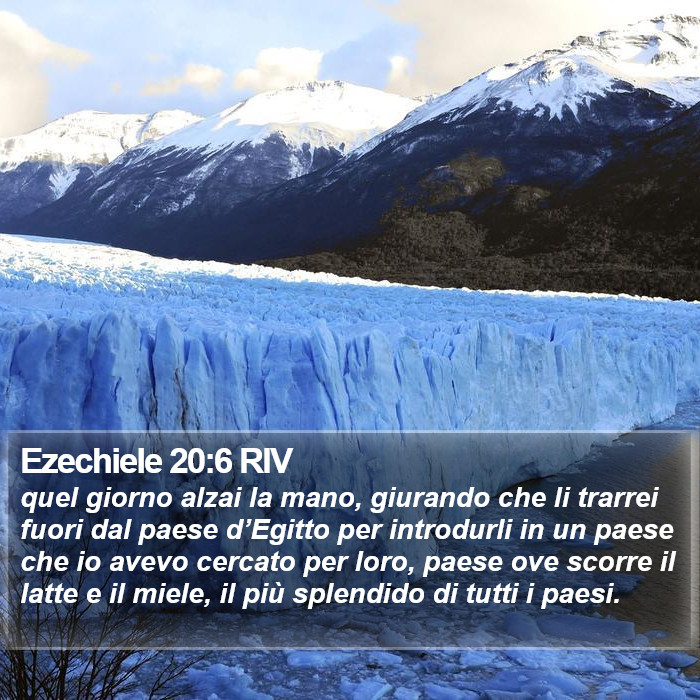 Ezechiele 20:6 RIV Bible Study