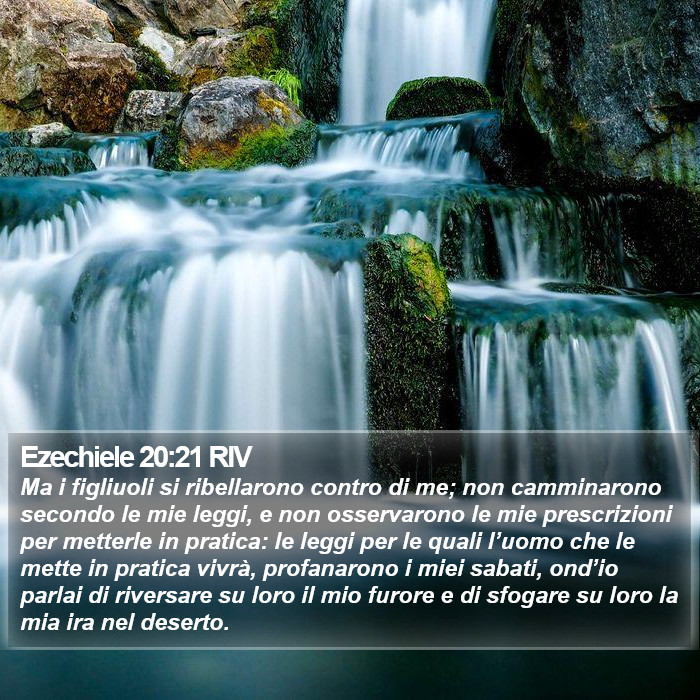 Ezechiele 20:21 RIV Bible Study