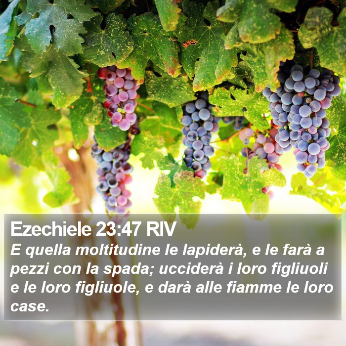 Ezechiele 23:47 RIV Bible Study