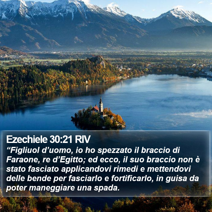 Ezechiele 30:21 RIV Bible Study