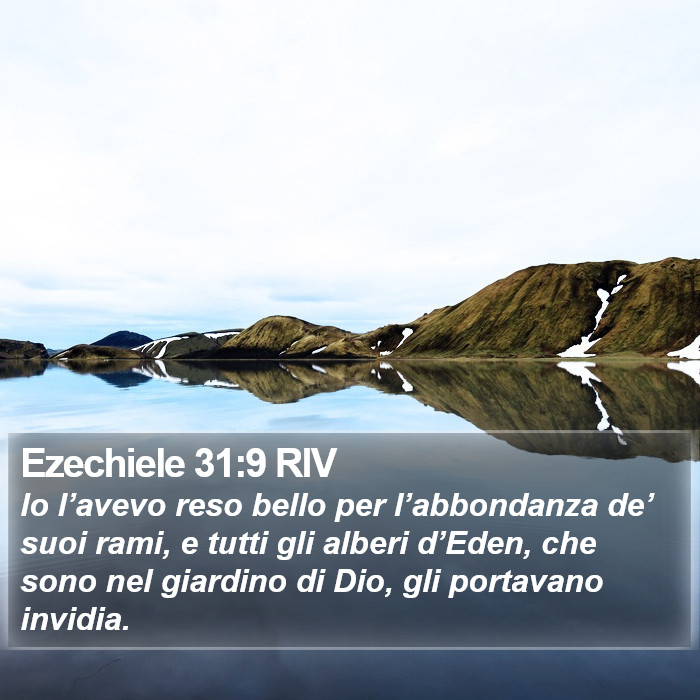 Ezechiele 31:9 RIV Bible Study