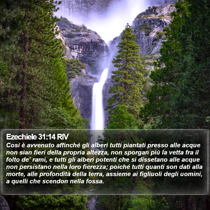 Ezechiele 31:14 RIV Bible Study