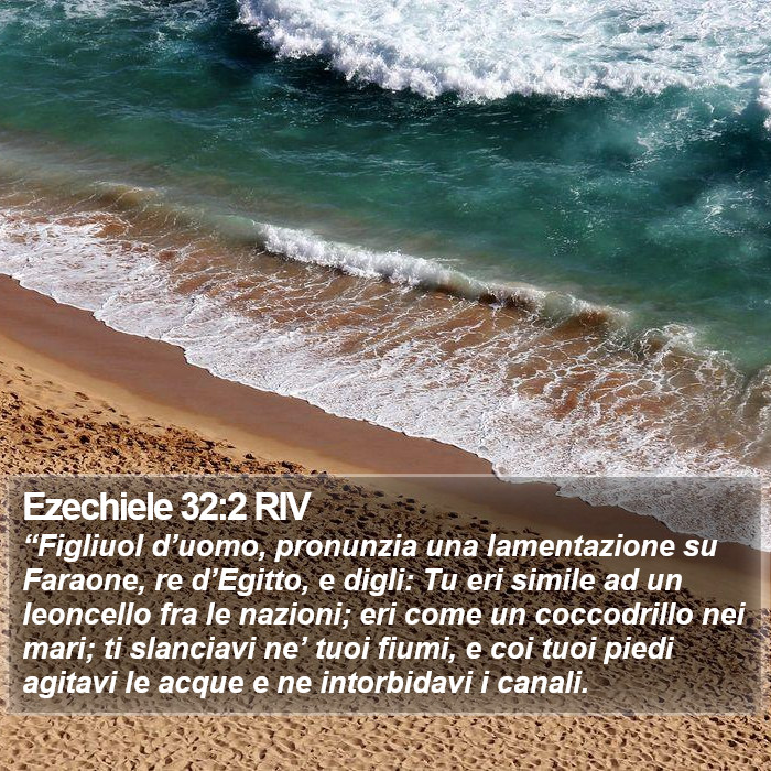 Ezechiele 32:2 RIV Bible Study