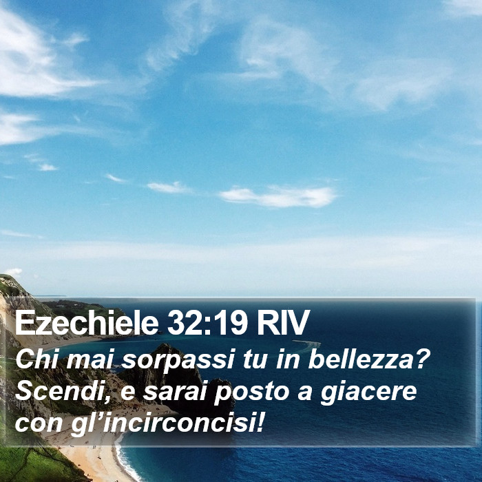 Ezechiele 32:19 RIV Bible Study