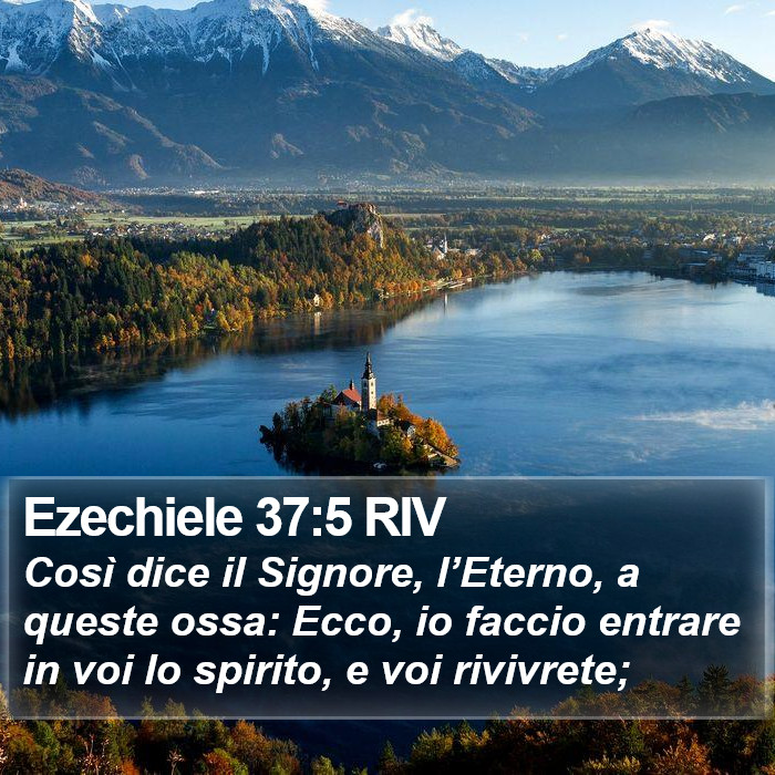 Ezechiele 37:5 RIV Bible Study