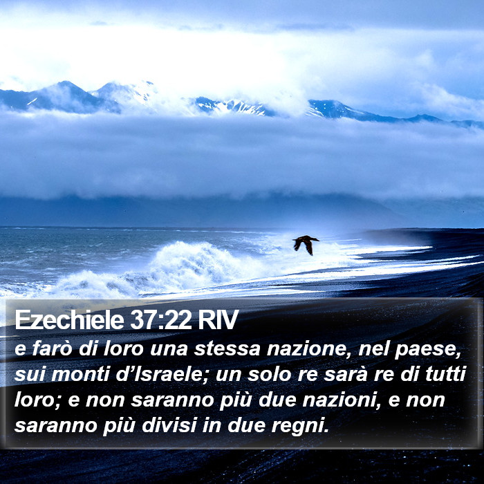 Ezechiele 37:22 RIV Bible Study