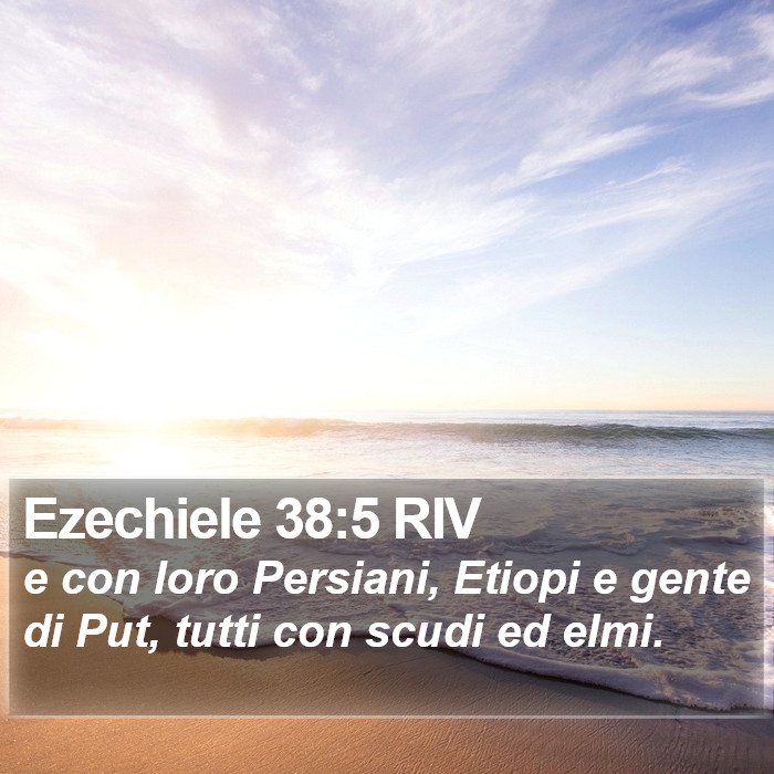 Ezechiele 38:5 RIV Bible Study