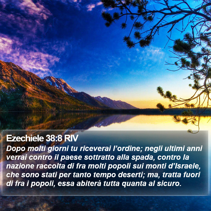 Ezechiele 38:8 RIV Bible Study