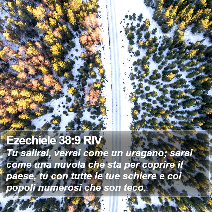 Ezechiele 38:9 RIV Bible Study