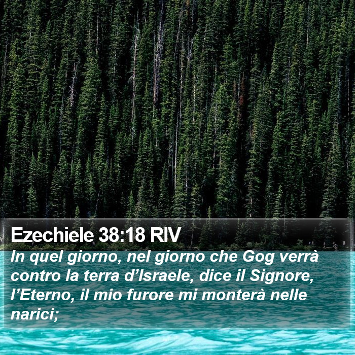 Ezechiele 38:18 RIV Bible Study