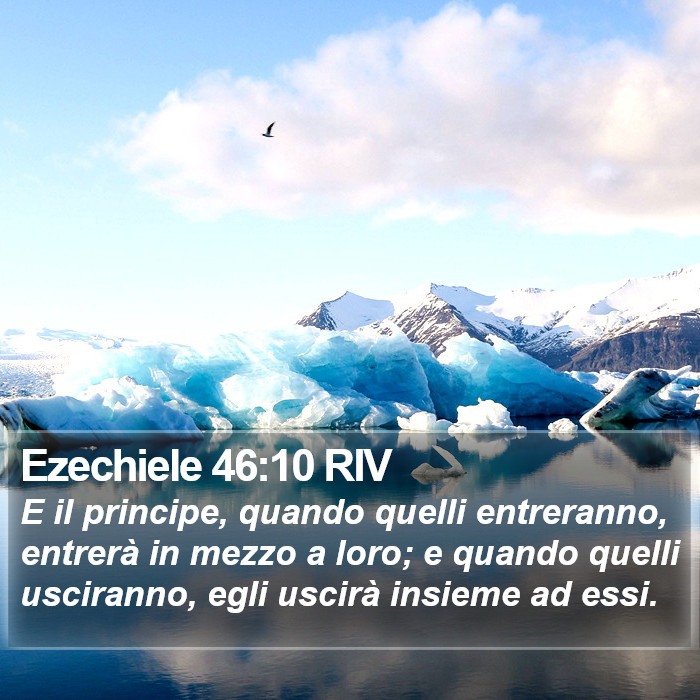 Ezechiele 46:10 RIV Bible Study
