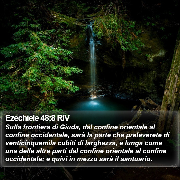 Ezechiele 48:8 RIV Bible Study