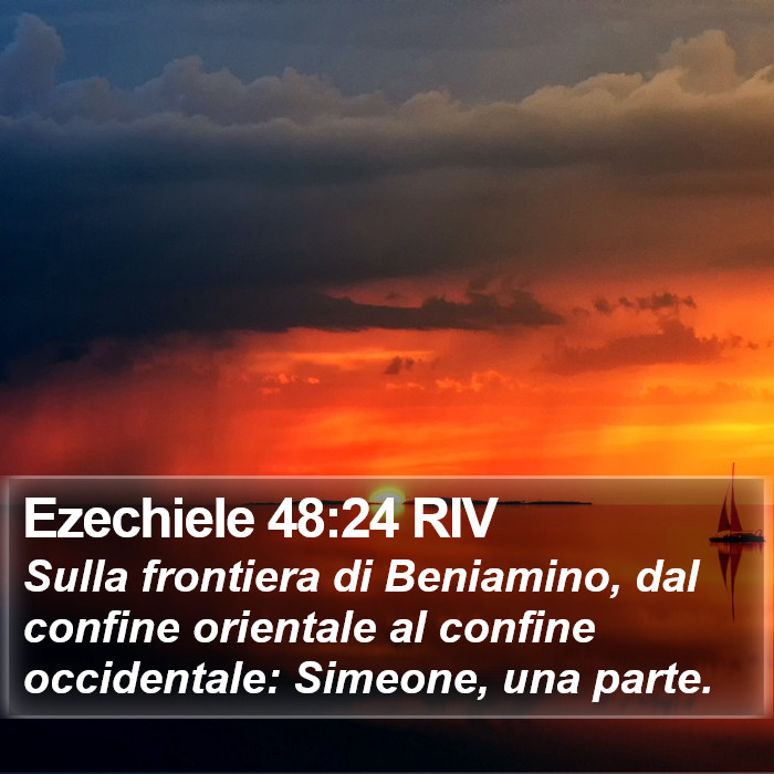 Ezechiele 48:24 RIV Bible Study