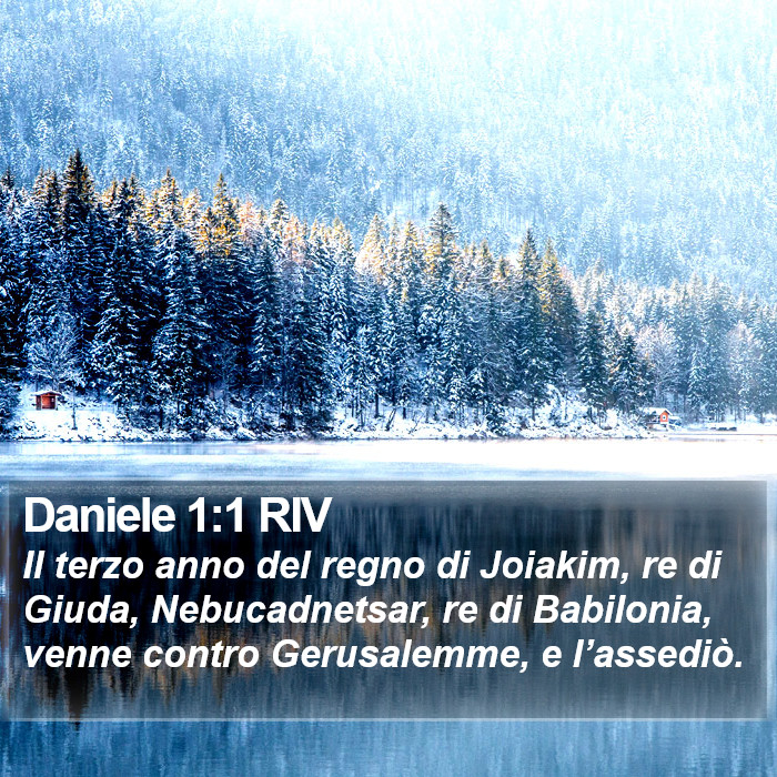 Daniele 1:1 RIV Bible Study