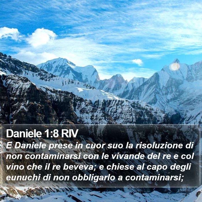 Daniele 1:8 RIV Bible Study