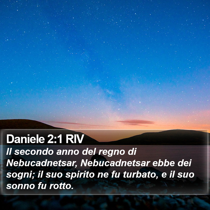 Daniele 2:1 RIV Bible Study