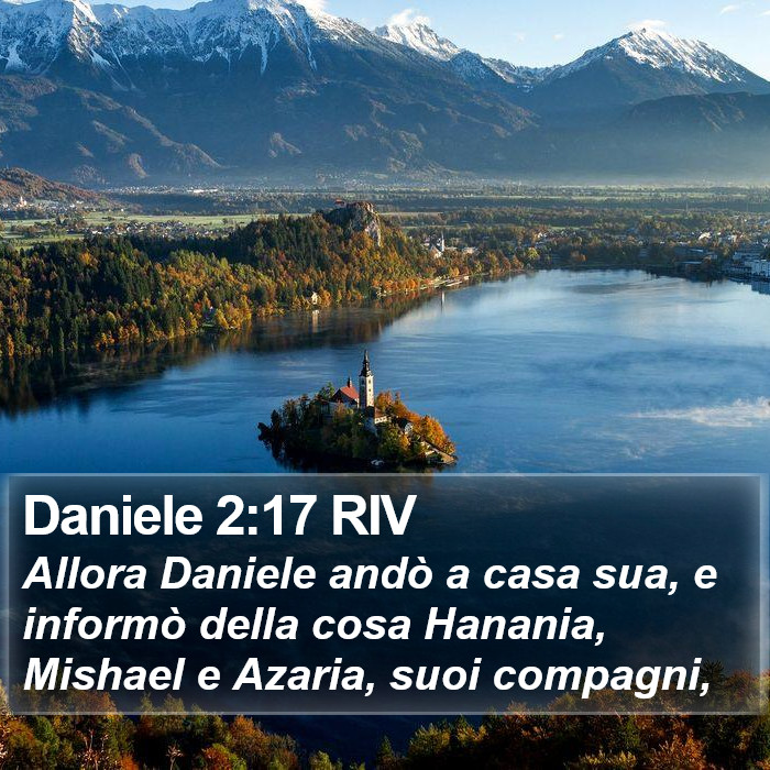 Daniele 2:17 RIV Bible Study