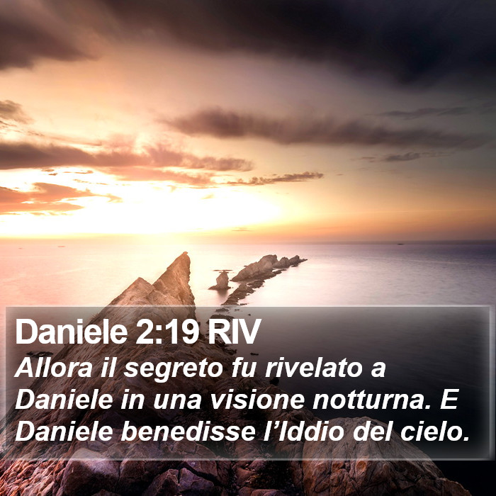 Daniele 2:19 RIV Bible Study