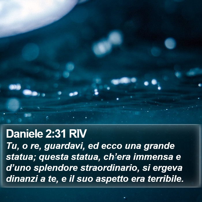 Daniele 2:31 RIV Bible Study