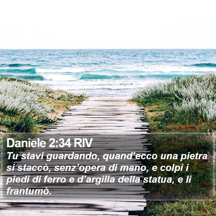 Daniele 2:34 RIV Bible Study