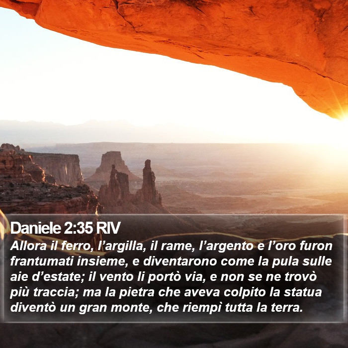 Daniele 2:35 RIV Bible Study