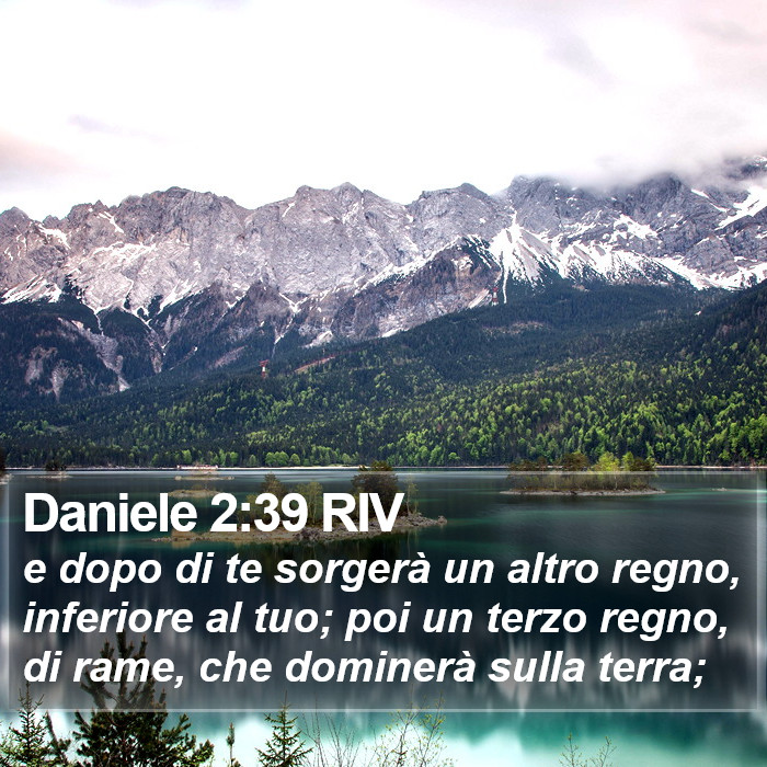 Daniele 2:39 RIV Bible Study