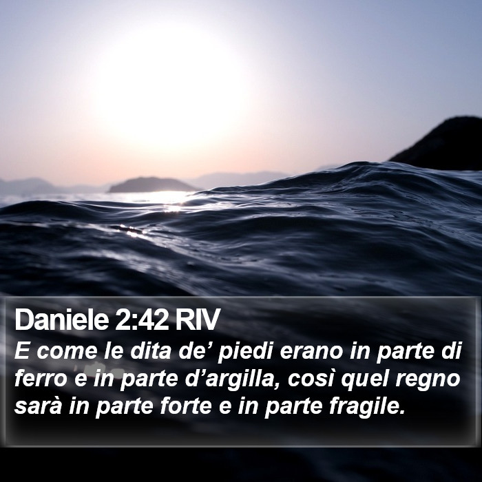 Daniele 2:42 RIV Bible Study