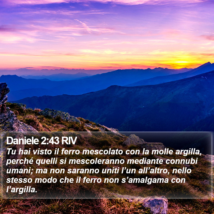 Daniele 2:43 RIV Bible Study